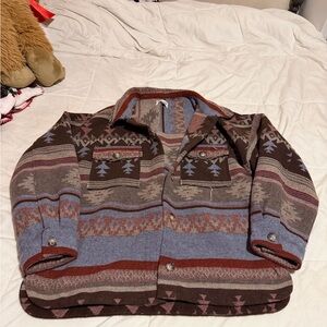 Vintage Patterned Jacket